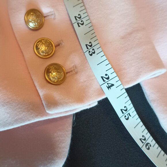 Lane Bryant Size 22 Double Breasted The Bryant Blazer Pink Ponte Knit - Picture 9 of 15